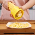 thumbnail image 1 of Zootealy Rabot Broyeur de Maïs en Acier Inoxydable et Plastique Outil de Cuisine Éplucheur de Maïs Broyeur Trancheur Accessoires de Cuisine Râpe pour Légumes Coupeur, 1 of 8