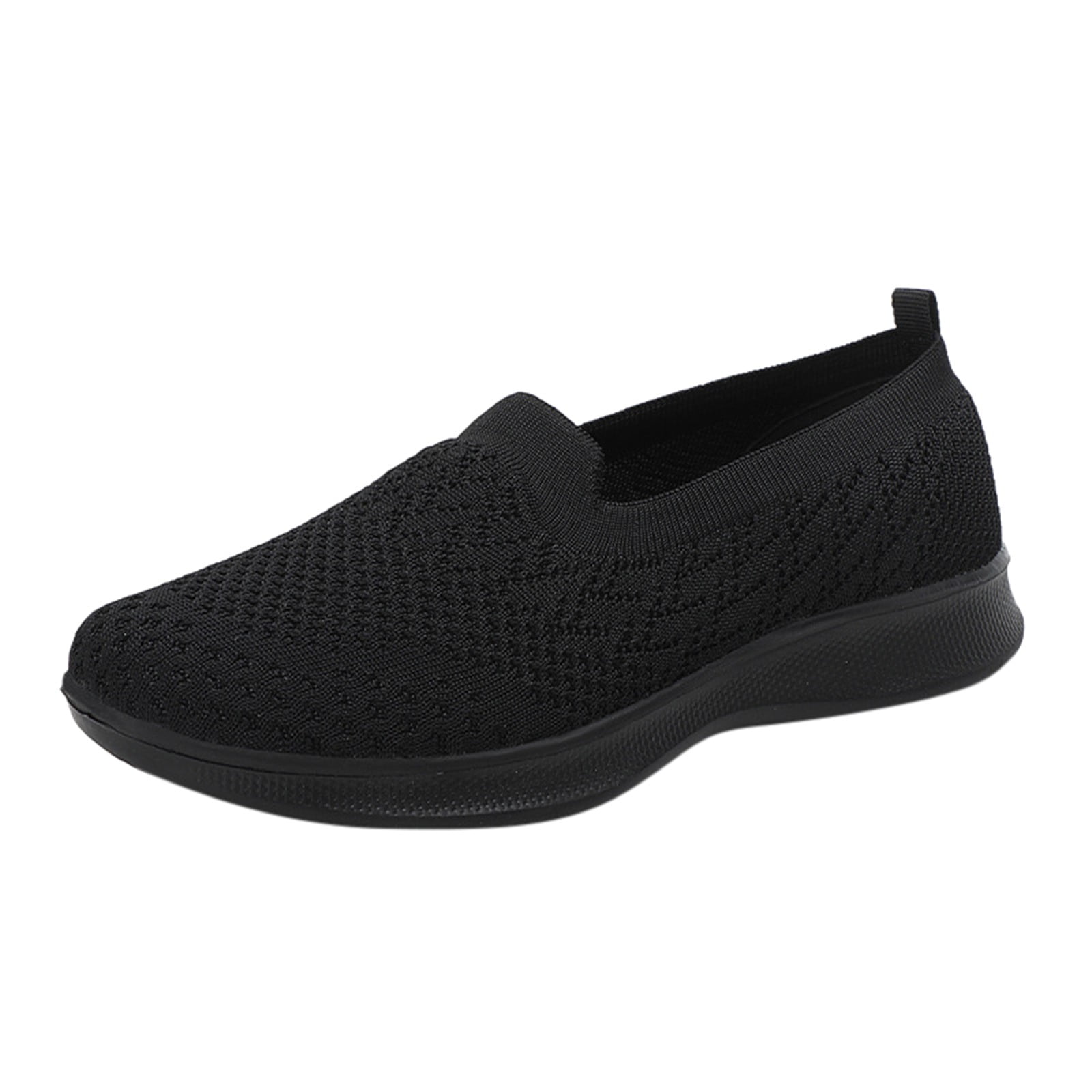 Kcodviy Casual Flat Bottom Mesh Shoes For Women Dressy Casual Wedges Bowknot Shoes Women's Womens Air 1 Low Casual Shoes Breathable Women's Casual Sho