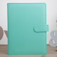 thumbnail image 2 of A5/A6 Synthetic Leather Notebook Binder Refillable 6 Ring Binder Loose Leaf Planner Binder Cover with Magnetic Buckle Closure Professional Binder Organizer for DIY, 2 of 11