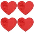 thumbnail image 1 of EIGTHTAIL Heart-shaped chocolate box 4 Pcs Valentine‘s Day Heart-shaped Chocolate Boxes Creative Gift Packing Boxes, 1 of 8