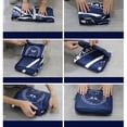 thumbnail image 2 of Sac de Transport Léger pour Voyage de Golf Housse de Protection Imperméable Anti-Poussière Bleu, 2 of 9