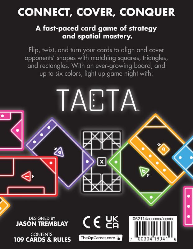 USAopoly TACTA 2e édition jeu de cartes