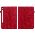 thumbnail image 2 of Tablet Case for FOXDOCK Samsung Galaxy Tab S10 Plus – Premium PU Leather Cover with Lily Embossed Design, Card Slots, 2 of 6