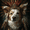 Wild native Américain Loup wall art, variante sur Qisvanset Toile Encadrée 12x16 Pouces Art Mural Ara Macao Exotique Perroquet Vintage Botanique Impression sur Toile Art de la Nature Cadeau pour la Maison