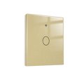 thumbnail image 1 of Wweixi Tuya Smart Light Switches App Remote Control Panel Voice Timing Module Household Office Living Room Gold, 1 of 2
