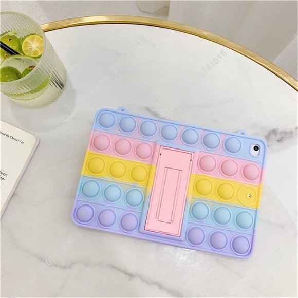 For Amazon Fire HD 10 Plus 2021 Case Soft Bubble Silicone Kids Stand Cover for Fire HD 8 Plus 2020 Fire 7 2019 2017 Tablet Case 1 Fire 7 2017
