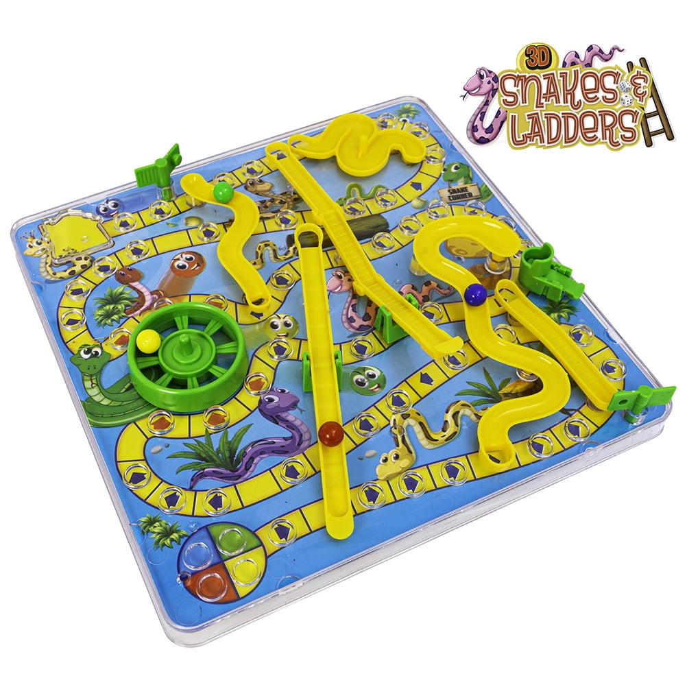 Board Game Toy,3D Snake Board Game Snake Board Game Toy Traditional Family Toy Enhanced Durability