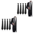 thumbnail image 2 of Maoww 2pcs/set Pre-tied Neckties Compact And Lightweight For Comfort Comfortable 2Set, 2 of 6