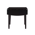 thumbnail image 4 of Linon Ervin Square Space Saving Drop Leaf Table in Black Painted Rubberwood, 4 of 19