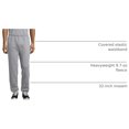 thumbnail image 4 of Hanes Mens Sport Ultimate Cotton Fleece Sweatpants With Pockets, L, Light Steel, 4 of 8