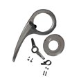 thumbnail image 1 of Portable Bike Chain Guard Cover Crank Durable for Outdoor Chain Guard Cover Riding Accessories Grey,Full Set, 1 of 8