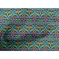 thumbnail image 4 of oneOone Cotton Poplin Fabric Swirl & Paisley Ikat Printed Craft Fabric BTY 56 Inch Wide, 4 of 4