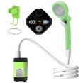 thumbnail image 1 of Portable Camping Shower Pump RV Outdoor Shower Kit Camp Shower w/Full Screen Intelligent Digital Display, 1 of 8
