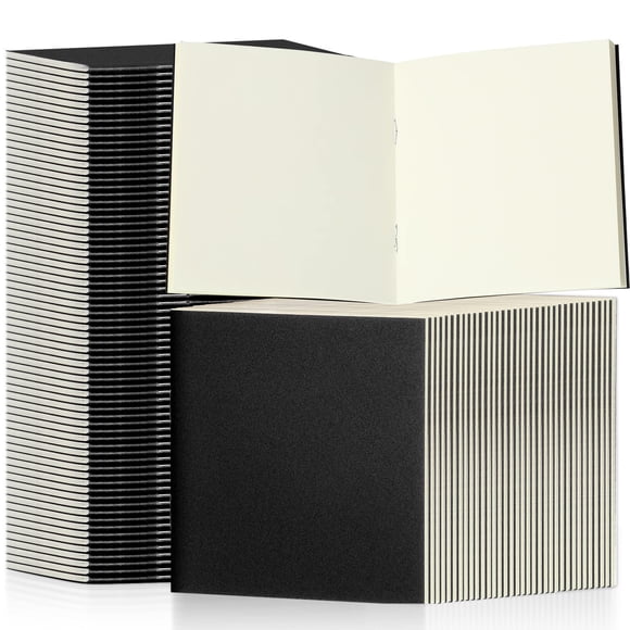 Thenshop 150 Pack Mini Notebooks Bulk Small Notepad Unlined Journals Pocket Blank Sketchbooks Kids Students Gifts Back to School Supplies 4 x 4 Inch