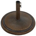 thumbnail image 3 of vidaXL Umbrella Base Bronze 45x45x30 cm Cast Iron, 3 of 5