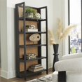 thumbnail image 2 of Signature Design by Ashley Abyard Bookcase in Black and Natural, 2 of 9