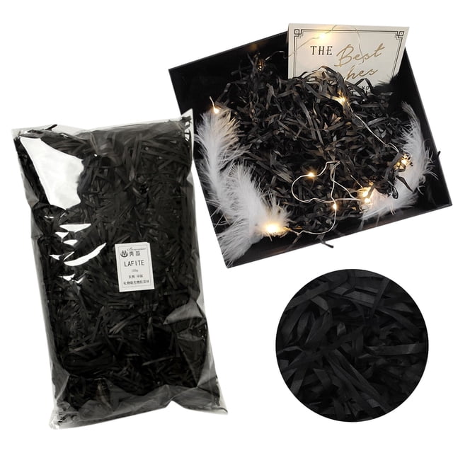 Festival Basket Glitter Raffia Paper Shreds Tissue Filler Paper Shreds For DIY Packaging