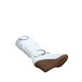 thumbnail image 5 of Bottes Mode pour Femmes à Fermeture Éclair Hauteur Genou, Talon Compensé Décontracté, Chaussures d'Hiver ( Blanc, 8.5), 5 of 5