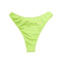 thumbnail image 5 of Weiqiqre Womens Swimsuits One Shoulder Bikini Twisted Ruched High Cut Bandeau Bikini Set Two Piece Swimsuit, 5 of 5