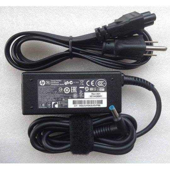 Genuine HP 45W blue tip laptop AC Adapter Power Supply Charger 19.5V 741727-001 hp laptop charger