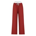 thumbnail image 4 of Pantalons pour Femmes, Pantalons Larges à Rayures Imprimées à Cordon de Serrage pour Femmes, 4 of 4