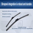 thumbnail image 2 of ORUYROP 26"+26" Windshield Wipers With 18" Rear Wiper Blade Sets Automotive Replacement for Land Rover Range Rover 2002-2012,Easy For Installation (Pack of 3), 2 of 6