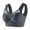 Gray#women pushup bra, variant on FAVIPT Women Bras Plus Size Thin Hide Back Fat Daily Underwear Lace Mesh Breathable Soft Bras Wireless Tank Bralette Beige,XXXXXL
