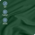 thumbnail image 2 of Bare Home Fitted Sheet - 22" Extra Deep Pocket - Premium 1800 Collection - King, Forest Green, 2 of 7