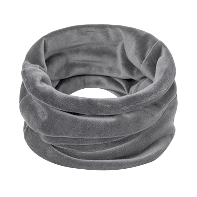 Winter Ski Neck Protector Female Autumn and Winter Gold Velvet Windproof Neck Protector Neck Scarf Thickened Windproof Collar Scarf