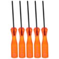 thumbnail image 1 of 5 Pcs Tournevis Triangulaires Portables en Y pour DS DS Lite Advance Rouge, 1 of 9