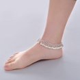thumbnail image 3 of Foot Decoration Jewelry Adjustable Vintage Style Bell Foot Anklet Charm Anklet, 3 of 10