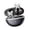 Black, variant on Bunblic Open Ear Headphones with Charging Case Fitness Headphones with Detachable Bowknot Earring for Cycling Fitness Work Daily Wear Black