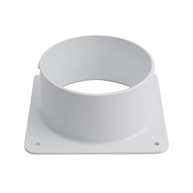 MYG Air Vent Duct Connector Flange Straight Ventilation Pipe Plastic Ducting Tools