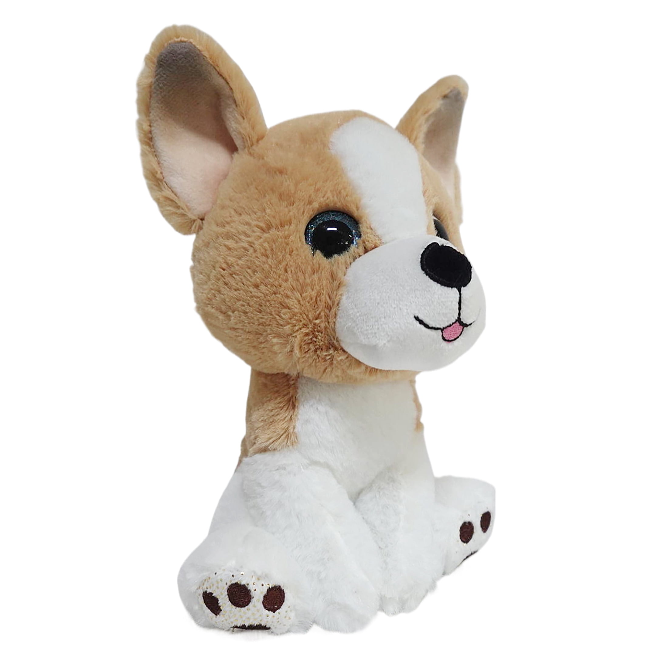 Kid Connection Plush Dog Cream 7.5inch for all ages