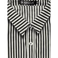 thumbnail image 5 of INSPIRE CHIC Chemise à Col à Revers pour Femme, Boutonnée, Manches Longues Retroussables, 5 of 5