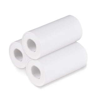 Thermal Paper Roll 57*30mm Printing Paper for Label Printer Kids Instant Camera Refill Print Paper, Pack of 3 Rolls