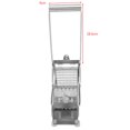 thumbnail image 3 of Ymiko Potato Chipper,French Fries SLICERs,Stainless Steel French Fries SLICERs Potato Chipper Chip Cutter Chopper Maker, 3 of 9