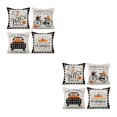 thumbnail image 3 of maskred 4piece Effortless Maintenance With Easy-care Decorative Pillow Cover Holiday Halloween-2 2Set, 3 of 6