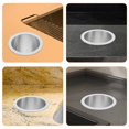 thumbnail image 5 of CUITING Countertop Trash Can Lid Stainless Steel Round Metal Trash Can Lid Small Wastebasket Lid, 5 of 5