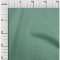 thumbnail image 2 of oneOone Georgette Viscose Sea Green Fabric Geometric Craft Projects Decor Fabric Printed By The Yard 42 Inch Wide, 2 of 4