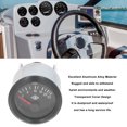 thumbnail image 3 of Oil Pressure Gauge, Aluminum Alloy 52mm LED Backlight Engine Oil Pressure Tester for Cars Ships, Waterproof Cover, Easy to Install in Vehicles, Generator Engine Sets, 3 of 7