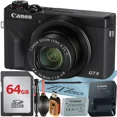 thumbnail image 1 of Canon PowerShot G7 X Mark III Appareil Photo Numérique (Noir) avec Objectif Zoom Optique 4,2x + Carte Mémoire 64 Go + Stylo de Nettoyage + Ensemble de Départ ZeeTech, 1 of 5