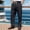 Style1-Black mens pants, variant on Mceream Mens Linen Blend Pants with Elastic Waistband Lightweight and Breathable Summer Beach Pants with Pockets Pantalon De Lino Para Hombre White XXL