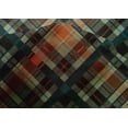 thumbnail image 4 of oneOone Cotton Silk Fabric Tartan Check Print Sewing Fabric BTY 42 Inch Wide, 4 of 4