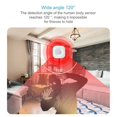 thumbnail image 2 of MYG pour Tuya WiFi Capteur PIR Corporel Sans Fil Transducteur de Mouvement Intelligent Smart Life, 2 of 8