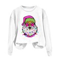 thumbnail image 2 of EGNMCR Chandail en Molleton de Noël Mode Décontractée pour Femmes Manches Longues Col Rond Imprimé Chandail en Molleton Blouse, 2 of 3