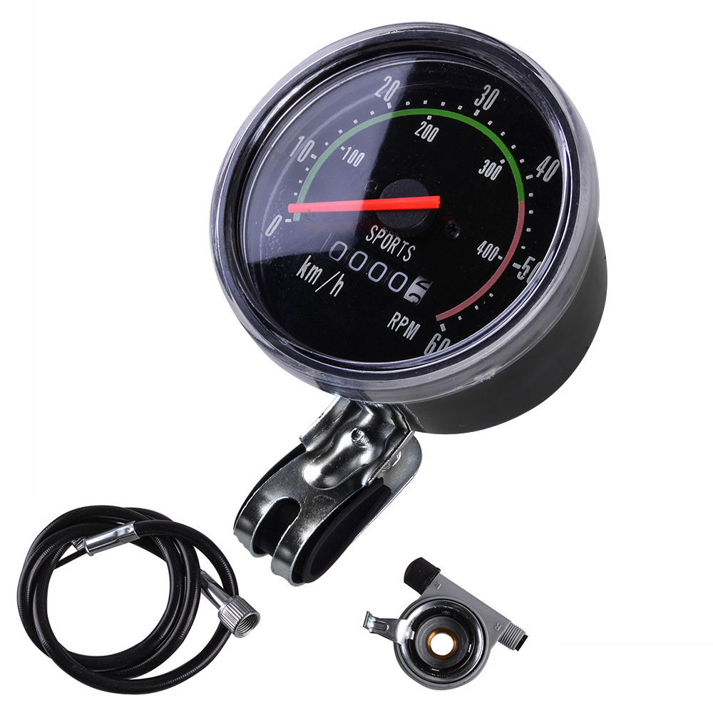 Bicycle Mechanical Code Table Mountain Bike Code Table Cycling Stopwatch Wired Speedometer Bike Accessories