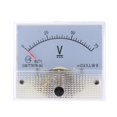 thumbnail image 2 of koolsoo 85C1 DC Rectangle Ampèremètre Ampomètre Voltmètre Analogique 0-75 V 0-75 V, 2 of 6