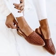 thumbnail image 2 of Mules Sandales pour Femmes à Enfiler à Talon Bas, Bout Pointu Fermé, Sans Arrière, avec Bride à Boucle, 2 of 7