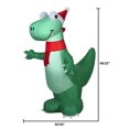 thumbnail image 3 of Christmas Airblown Dinosaur, 3 of 6